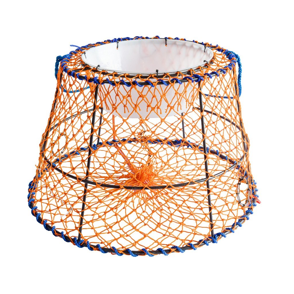 Tanner crab pot side view