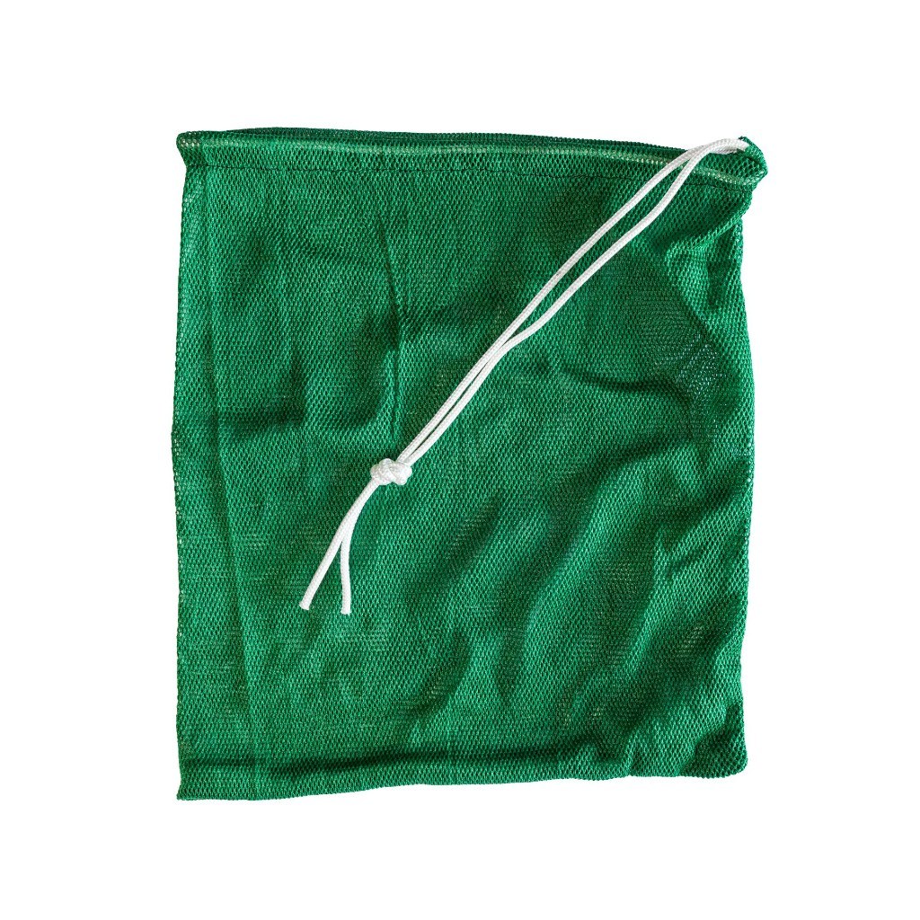 Green plankton mesh bait bag