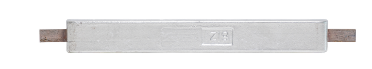 Z-19 long bar marine zinc anode